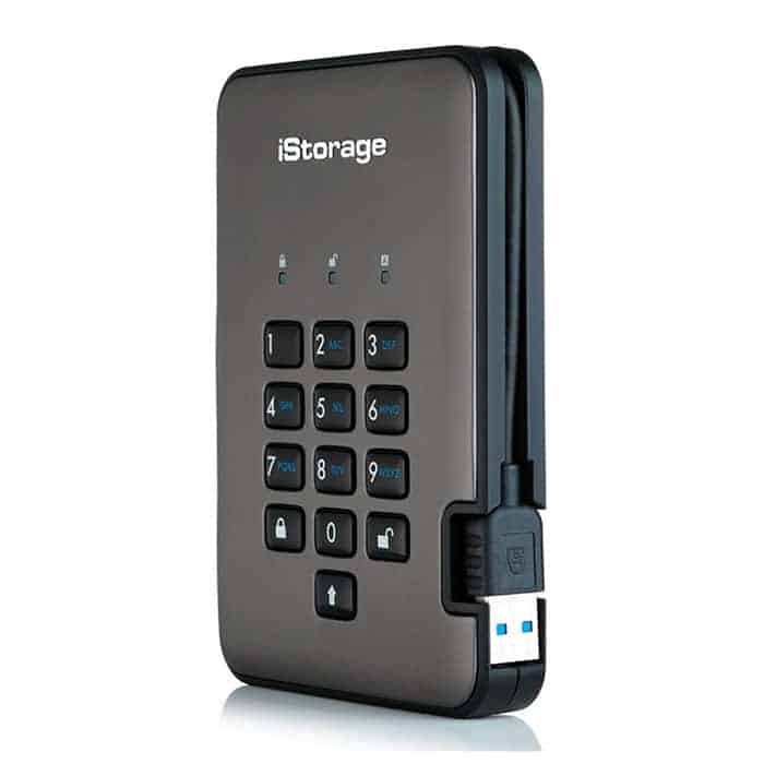 (image for) Storage diskAshur Pro2 500GB USB 3.1 Encrypted External HDD/Hard Drive